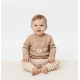 Aslan Nakışlı Erkek Bebek Takımı