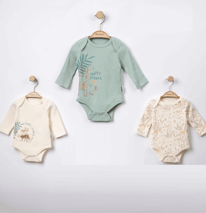 3’lü Bebek Zıbın Seti